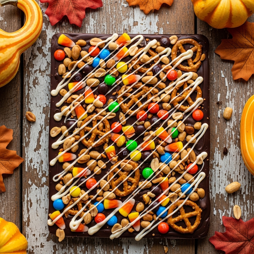 Čokoládový Halloweenový kůra