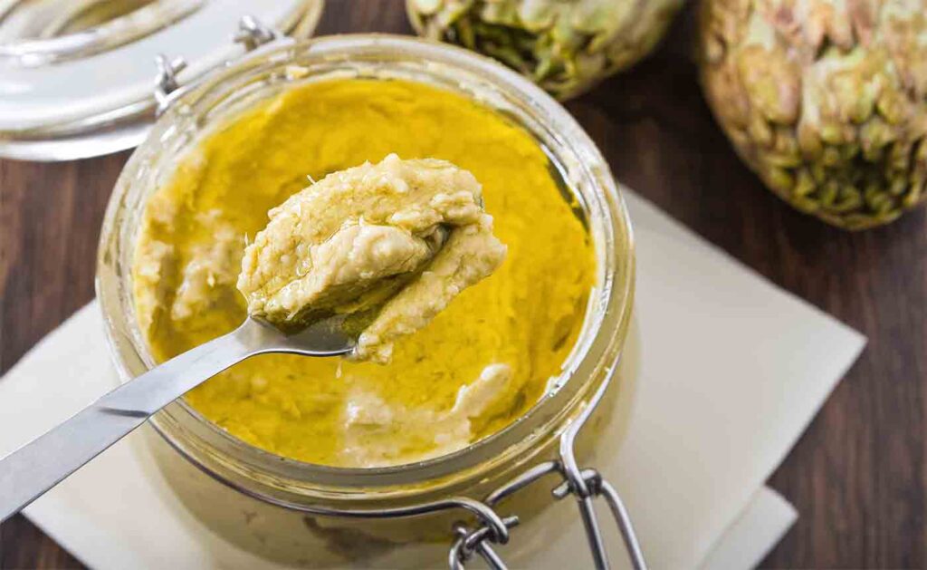 Pesto z artyčok na krutony, chléb a ochucení předkrmů: Je to konec světa | Pouze 75 kalorií!