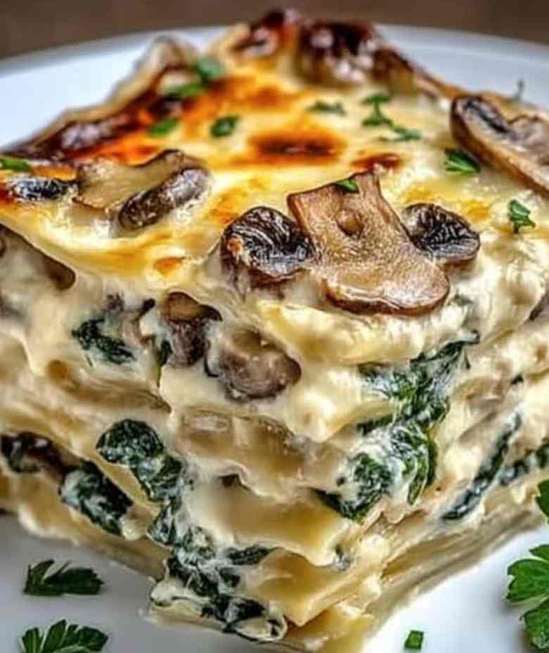 Lasagne se špenátem