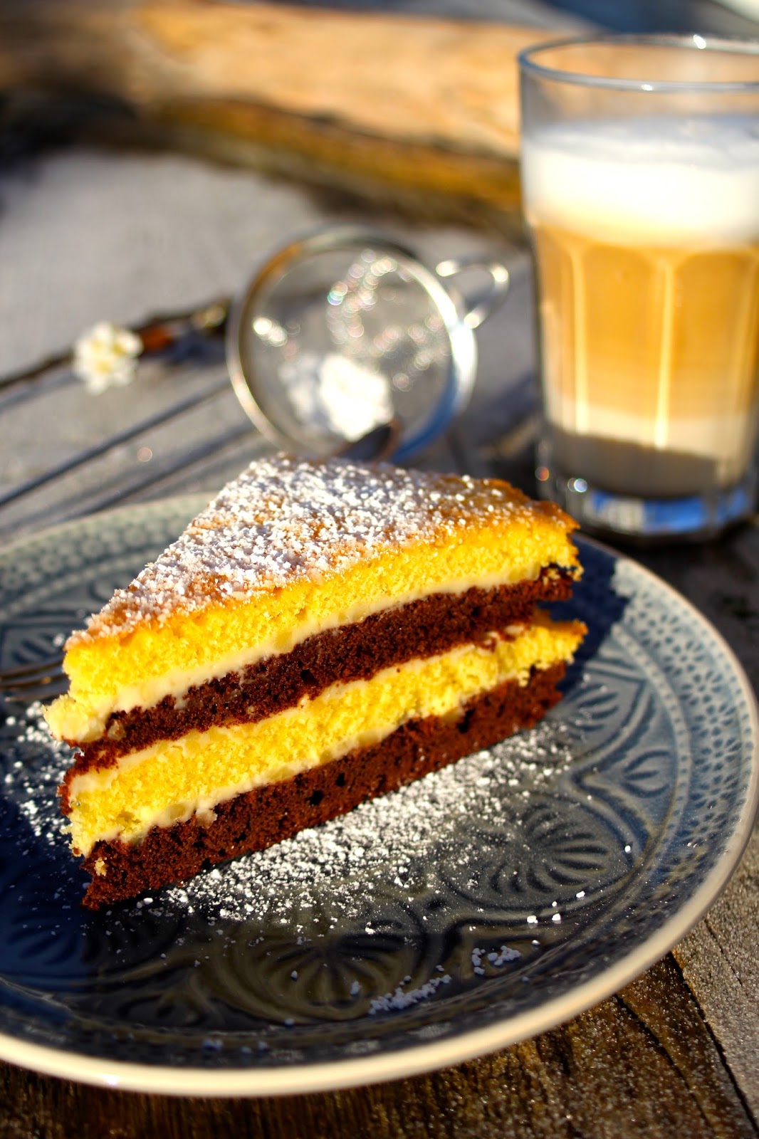 Božský zebrový dort