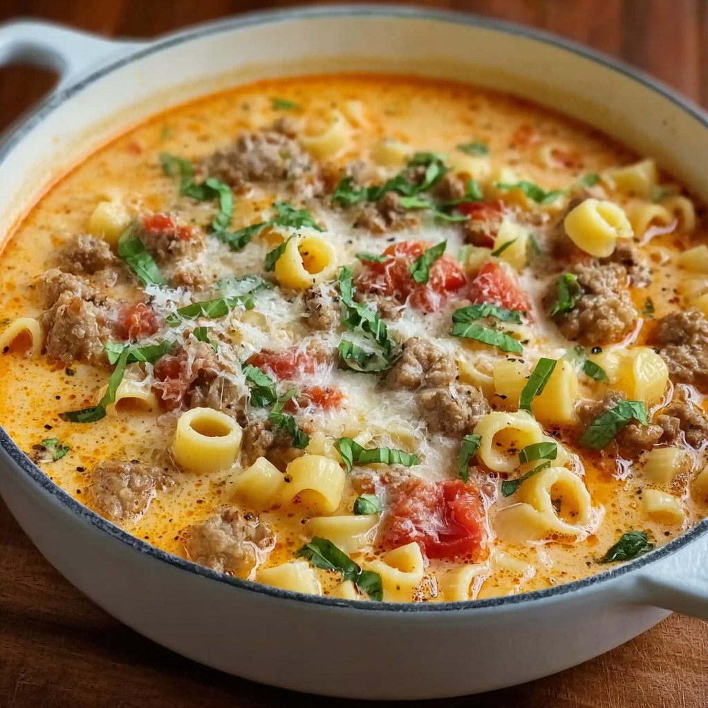 Italská klobásová polévka