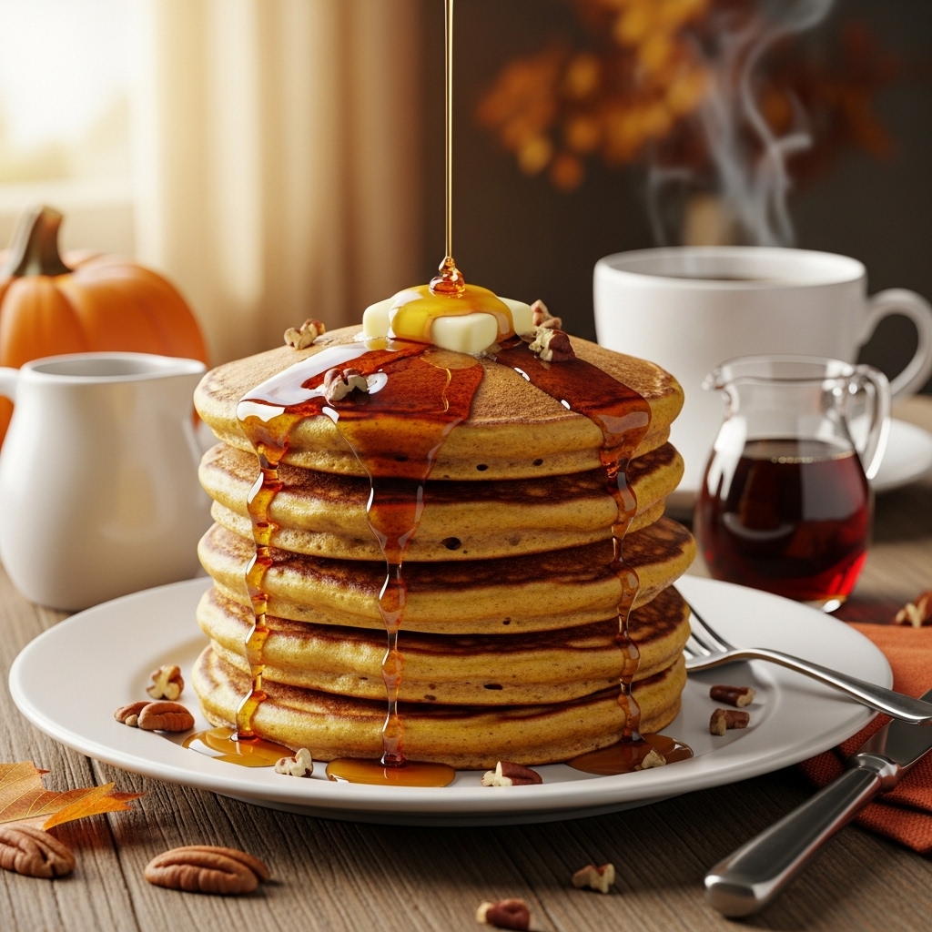 Dýňové lívance na nedělní brunch