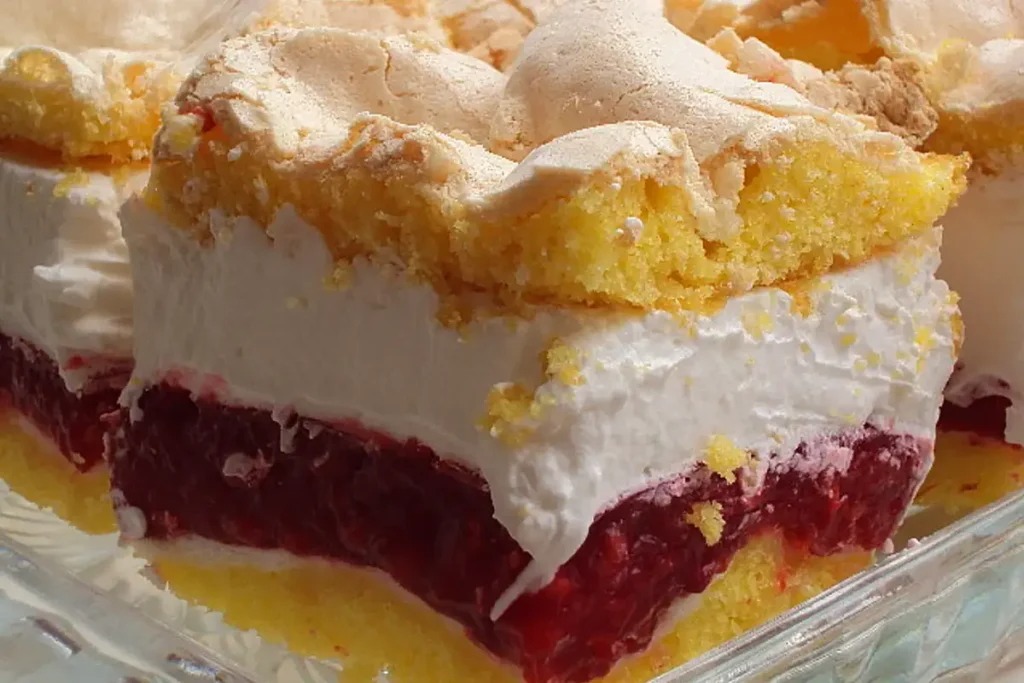 Recept na dort „Nebesa a peklo“ s třešňovým likérem Baiser