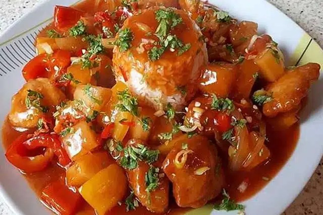 Kuřecí na sladko-kyselo jako v Čínské restauraci – recept