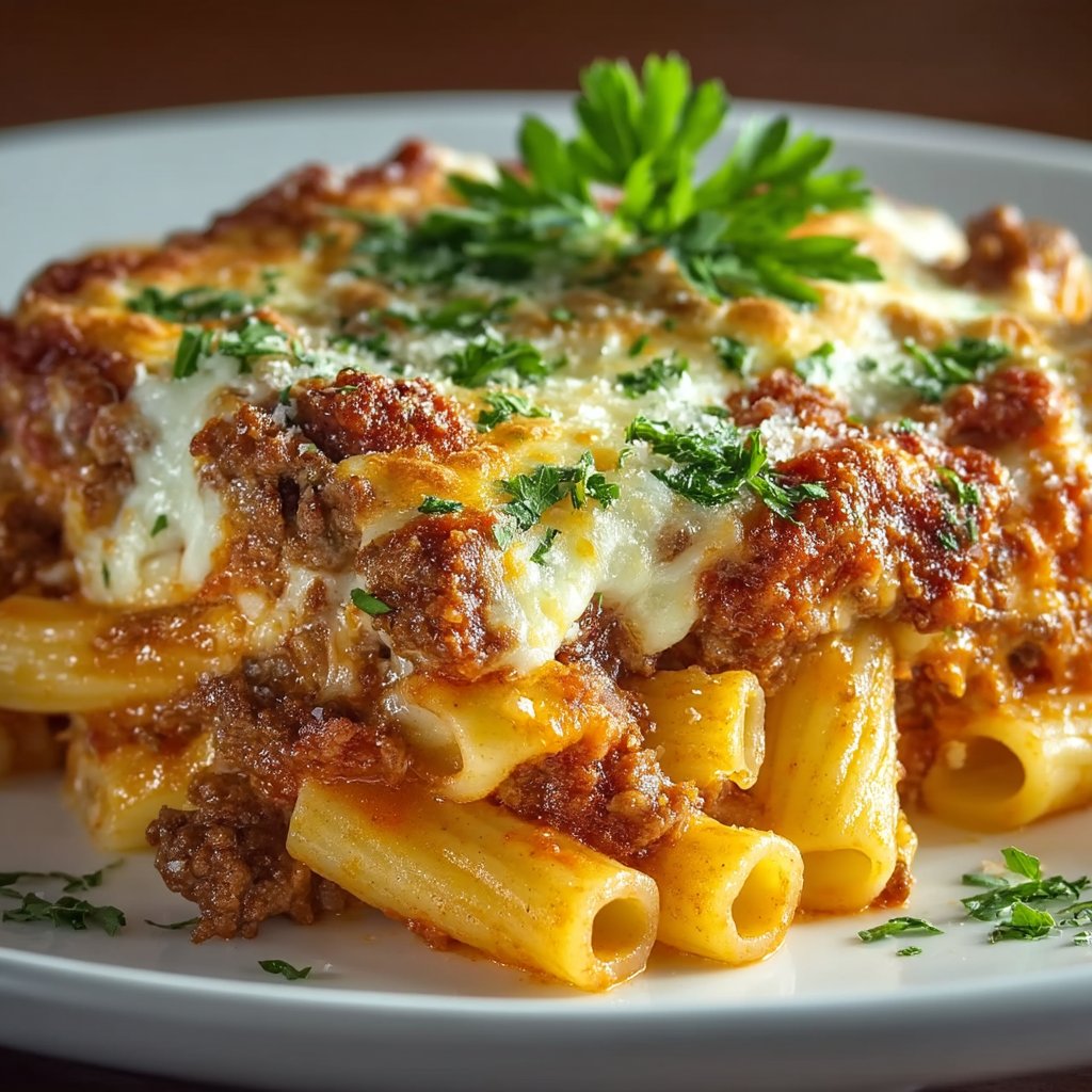 Milionový zapečený ziti