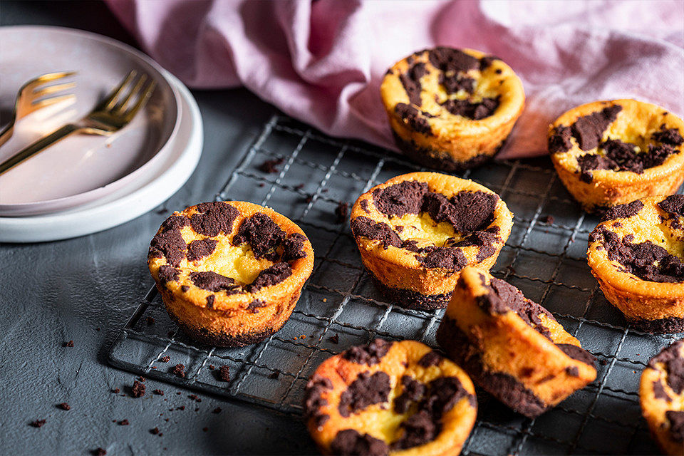 Tvarohové muffiny Zupfkuchen