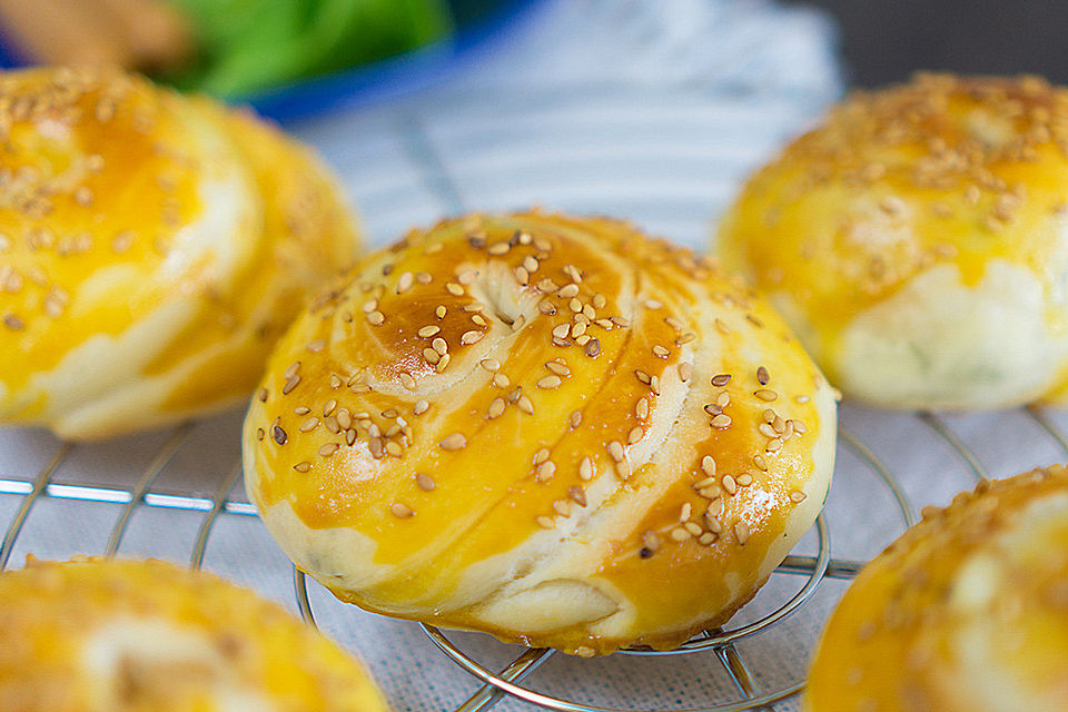 Turecké kynuté pečivo