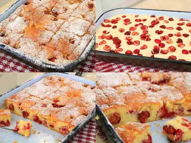 Recept na babiččin třešňový dort, který se rozplývá na jazyku!