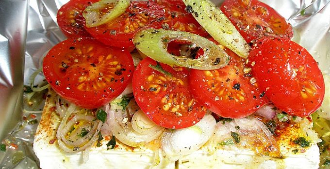 Pečený ovčí sýr (rychlý pokrm ideální jako předkrm)