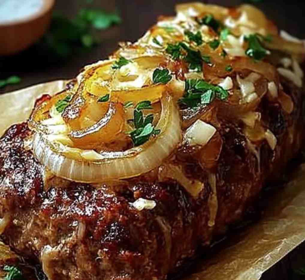 Francouzská cibulová sekaná