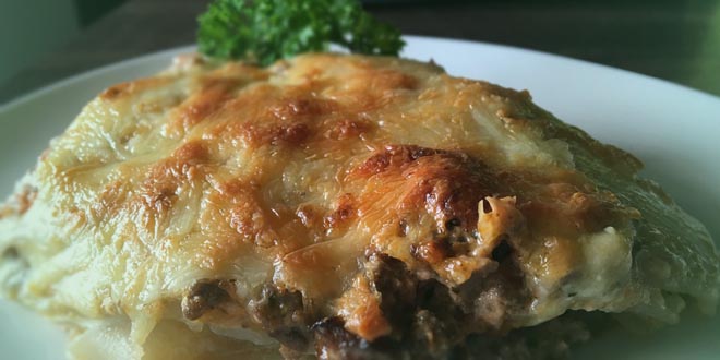 Nízkosacharidové mangoldové lasagne