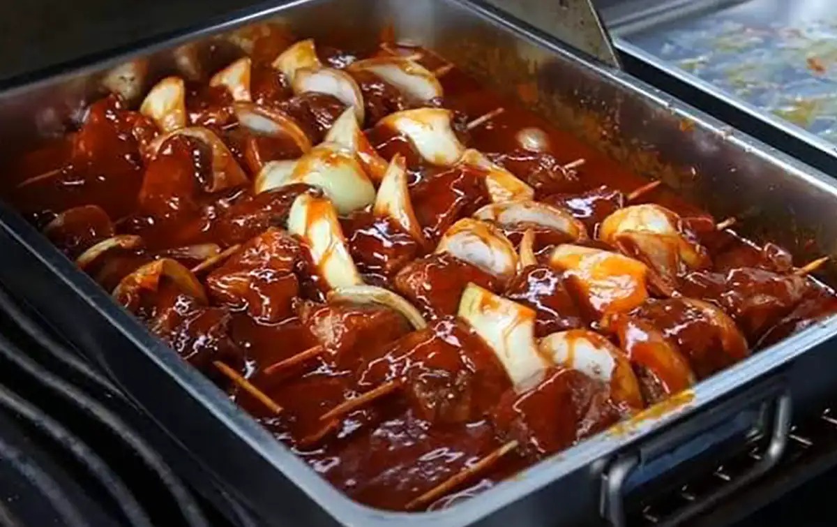Šašlik jako v Anne – recept z kiosku na hranolky