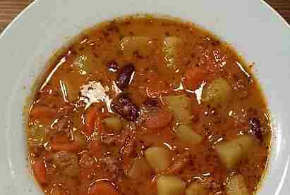 Rychlá zeleninová polévka