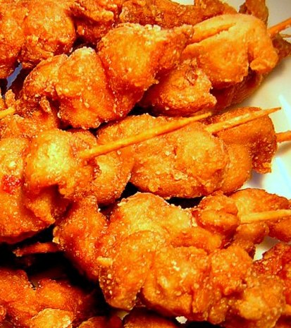 Kořeněné kuřecí špízy