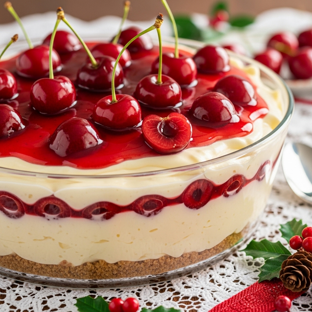 Kirsch-zákusek bez pečení