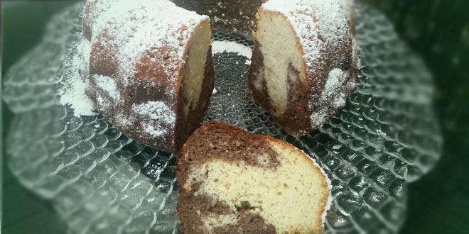 Low Carb mramorový dort (chutná všem, těsto je vhodné i na muffiny)