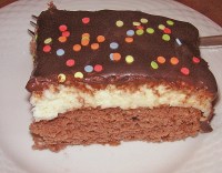 Rychlý kefírový dort s lahodným smetanovo-čokoládovým krémem