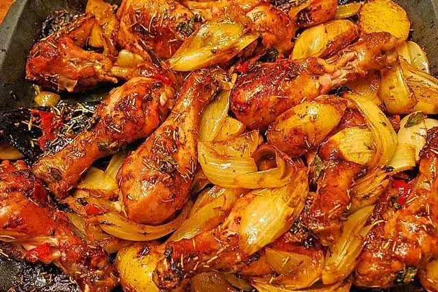 Kuřecí stehýnka trochu jinak