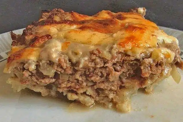 Zapečený květák s mletým masem – recept