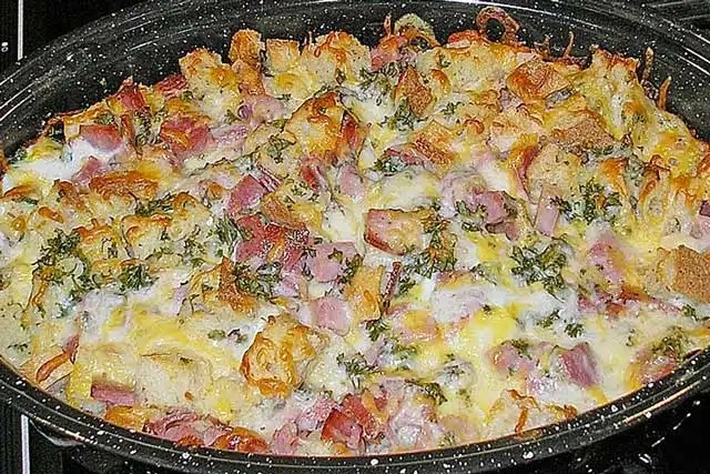 Recept na horské zemědělce (zapečené jídlo)