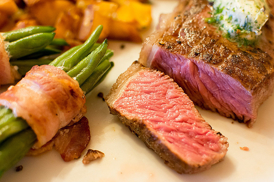 Hovězí steaky – jemně vařené při nízké teplotě