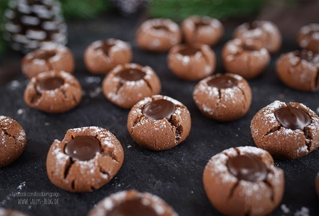 Mokkové kuličky s hořkým jádrem