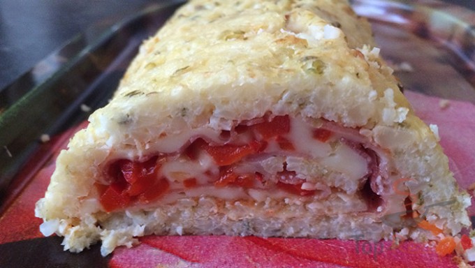 Sýrová roláda bez mouky