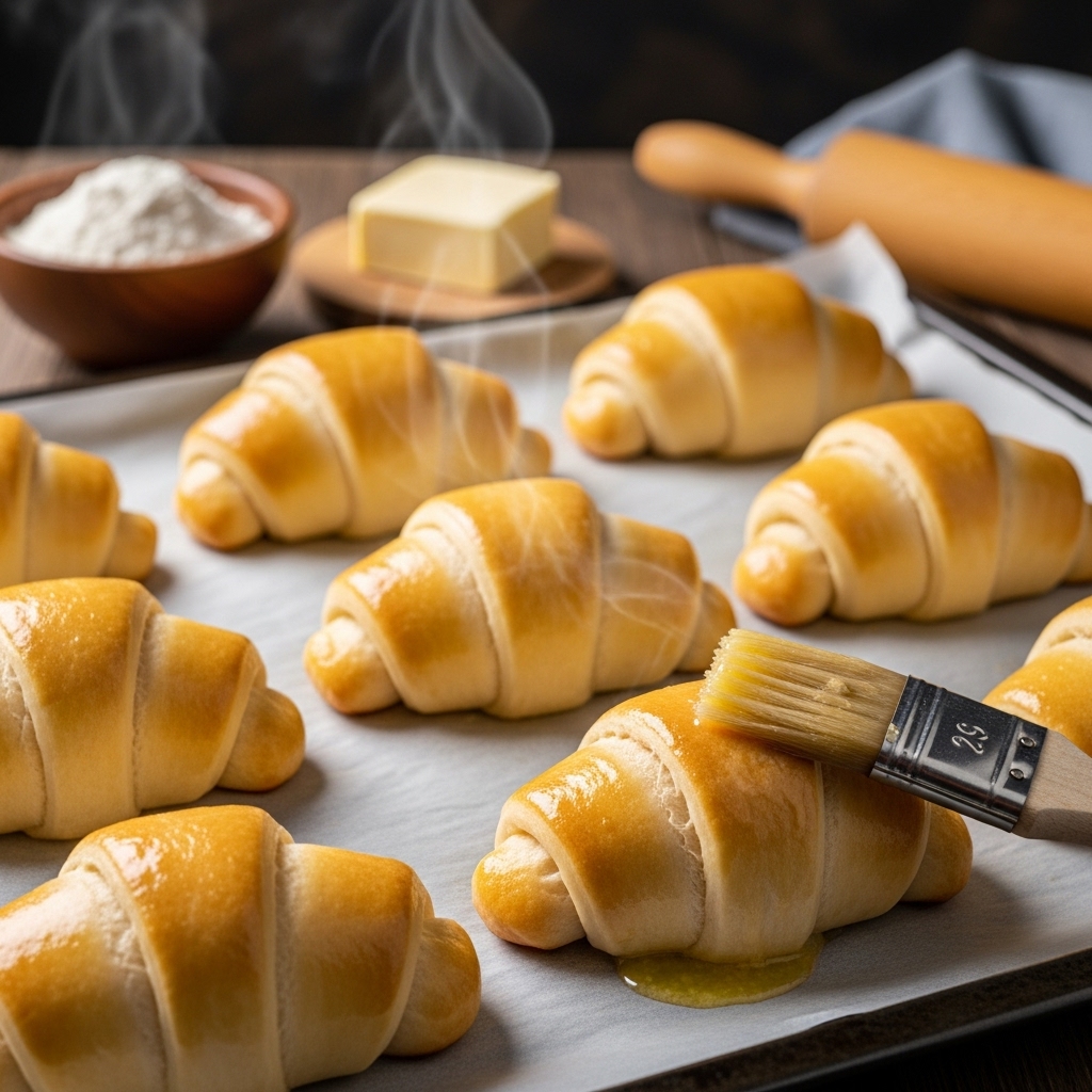 Domácí croissanty (ve stylu Pillsbury)