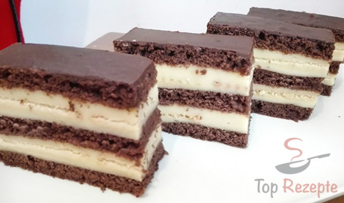 Super pudinkové kostky s máslovými sušenkami