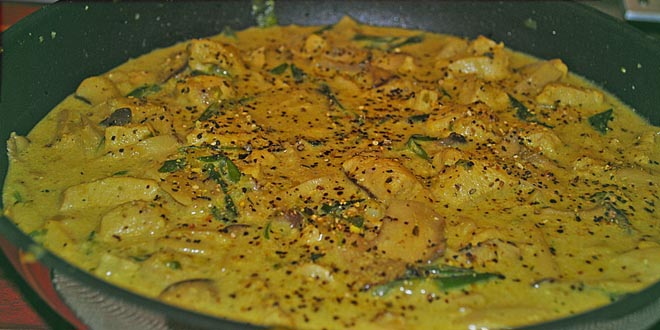 Kuřecí frikasé s krkonošami (nízkosacharidové, jinak a zdravě)