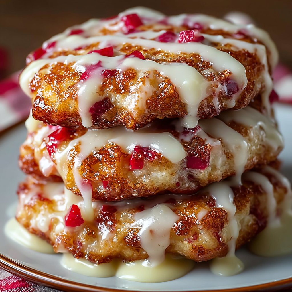 Pečené rebarborové skořicové frittely – jemné, aromatické a ideální pro každou příležitost