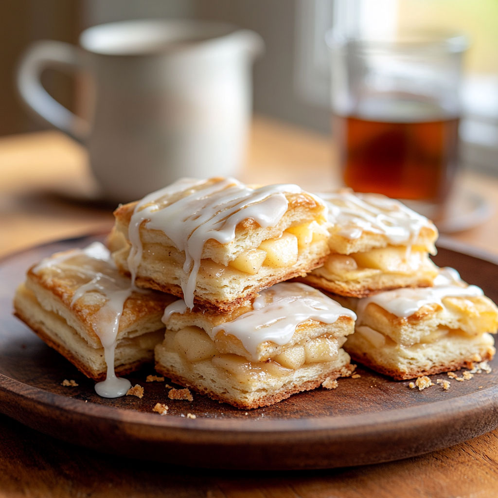 Apfelkuchen-Biscuits – Malé, teplé jablečné sny z trouby