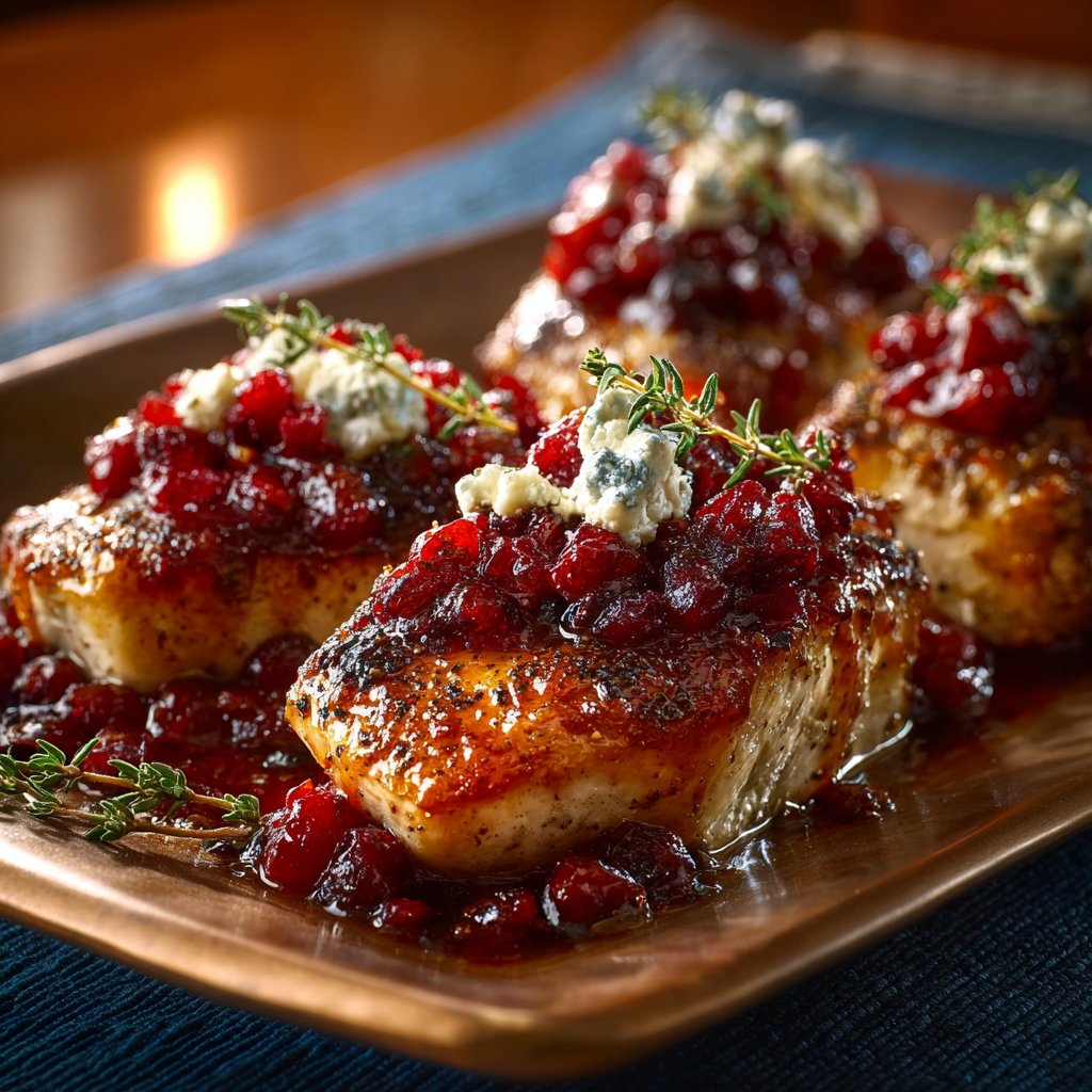 Honey-Cranberry Chicken Bake – Süß, fruchtig & herzhaft