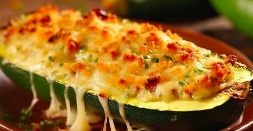 Plněné cukety z trouby