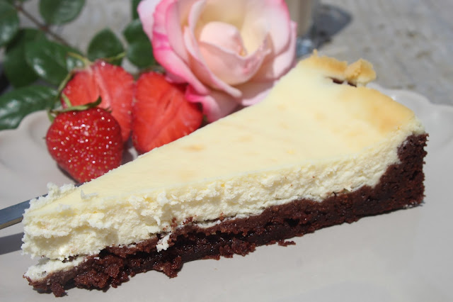 Sýrový dort‑brownie