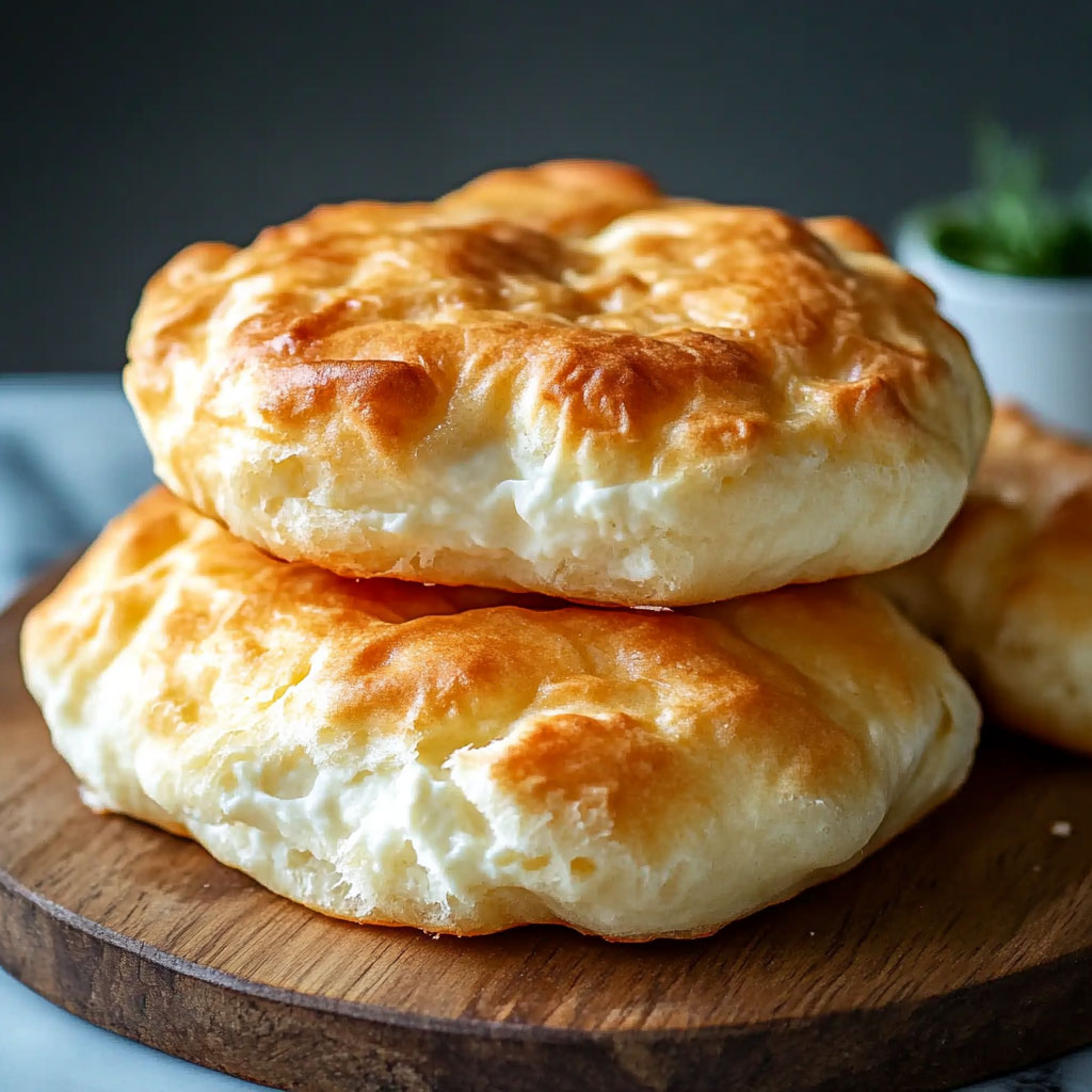 Luftiges Hüttenkäse-Cloud-Brot – Fluffig, eiweißreich & glutenfrei!