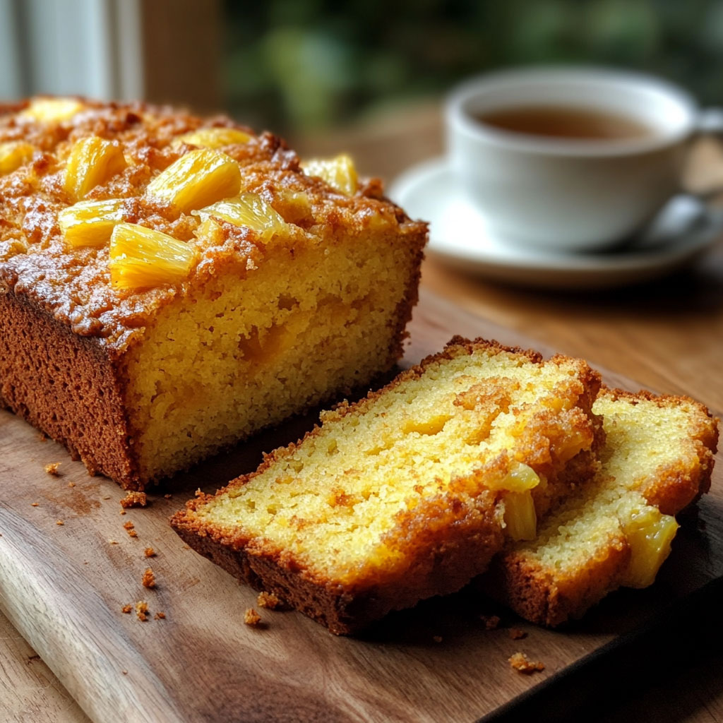 Ananasový rychlý chléb – Tak dobrý, že zmizí během chvíle!