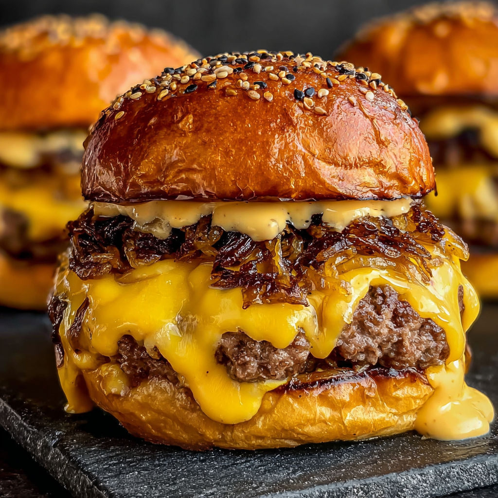 Oklahomský cibulový Smashburger – křupavý, kořeněný a neodolatelný