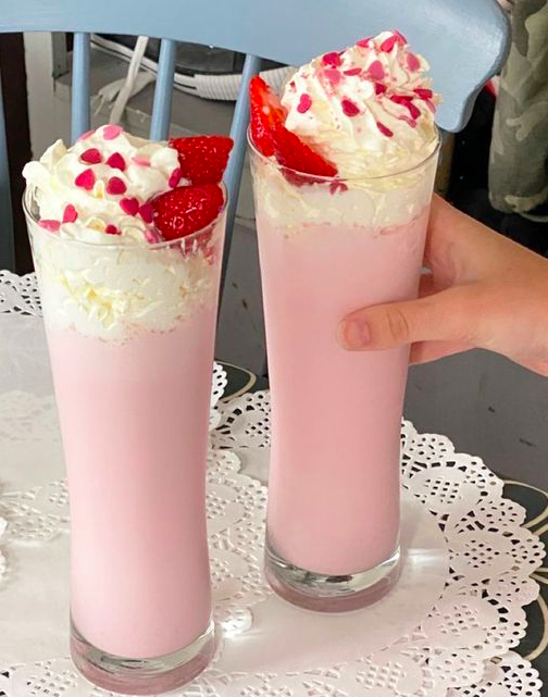 Erdbeer Milkshake