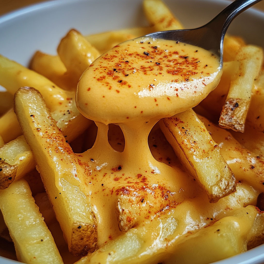 Ultimátní sýrová omáčka na hranolky – krémová, pikantní a neodolatelná!