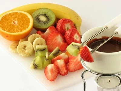 Čokoládová fondue
