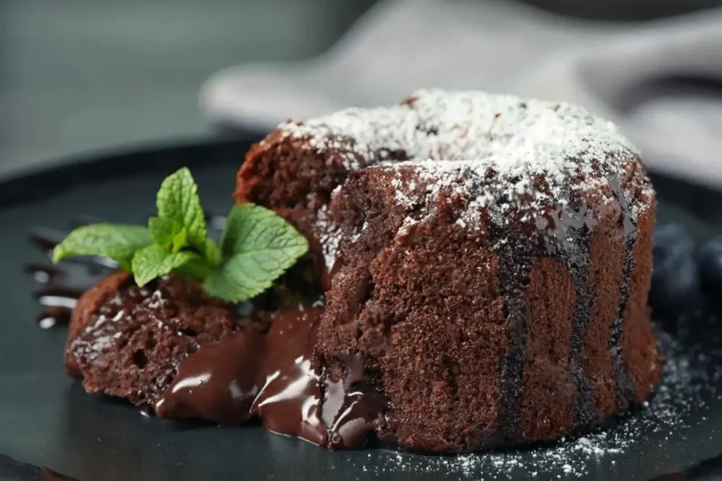 Čokoládový dort s tekutým středem recept