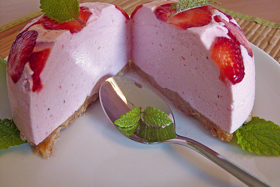 Jahodové mini charlotky