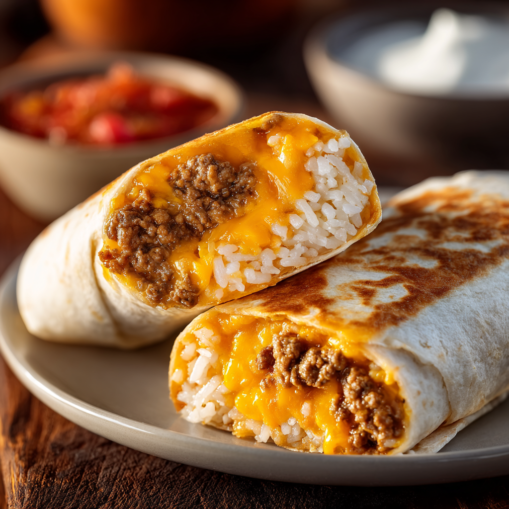 Taco Bell Cheesy Quesarito – Domácí Výroba