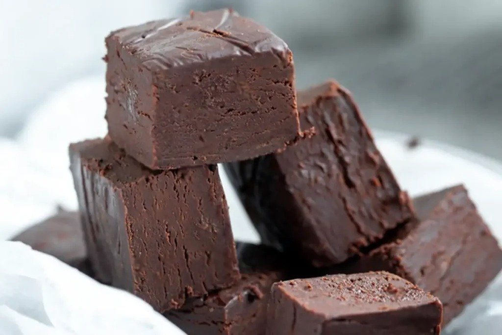 Recept na čokoládový fudge ze 2 ingrediencí