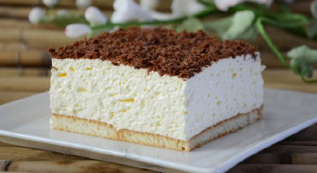 Schaumkuchen bez pečení