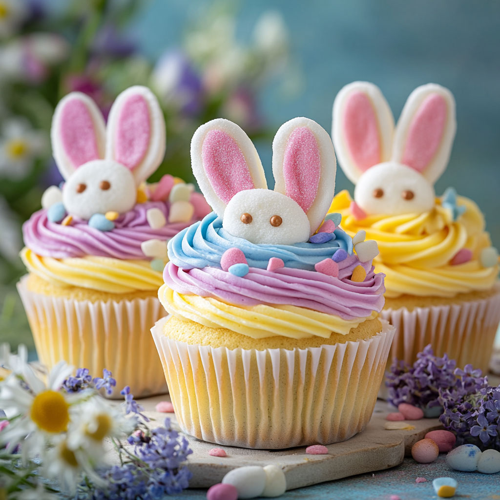 Easter Bunny Cupcakes – Die süßesten Oster-Cupcakes überhaupt!