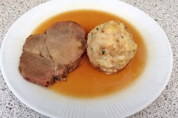 Pečené vepřové maso z krku