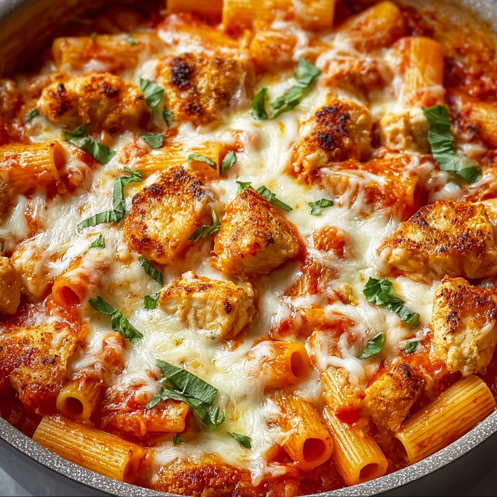 Jednoduché kuřecí těstoviny v jednom hrnci – krémové, rychlé a útulné jídlo