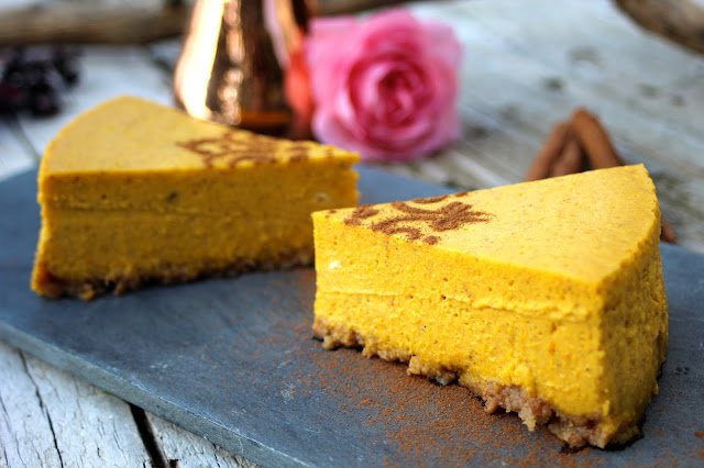 Dýňový koláč se zakysanou smetanou